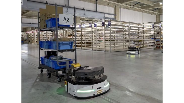 イオンネクスト、物流拠点にLexxPlussの台車自動搬送ソリューション導入決定
