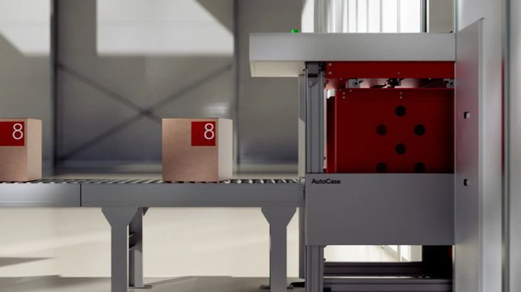 AutoStore、自動倉庫システムで複数サイズのコンテナを同一に保管可能な機能など開発