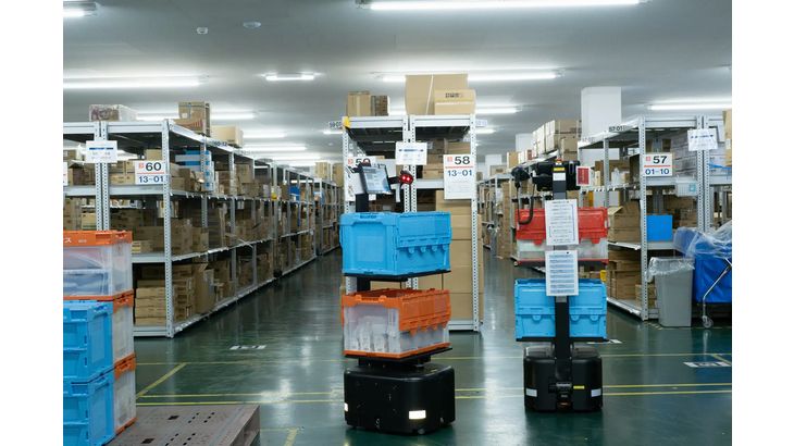 日本アクセス、ラピュタロボのピッキングアシストAMRを東京・瑞穂町の物流拠点に採用