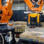 【現地取材・動画】Mujin、毎時1400ケース取り扱い可能なパレタイザーなど公開