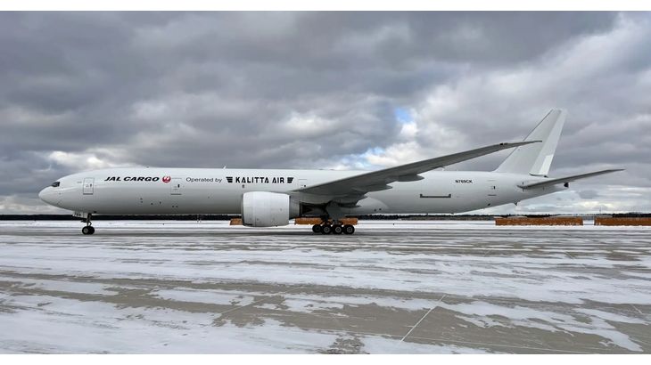 JAL、米カリッタ航空と定期貨物便コードシェアを週5便に拡大
