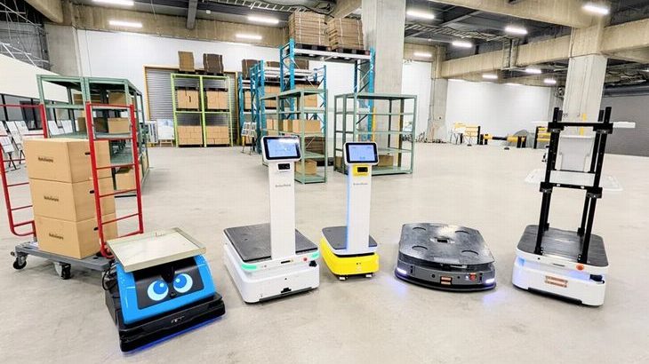 Gaussyの倉庫ロボ導入支援サービス、AMRのラインアップ拡充