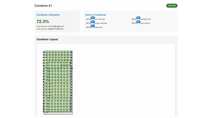 Vareal、コンテナ積載最適化アプリの開発に着手