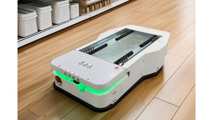 FUJI、カインズの次世代型店舗で多機能こなせる搬送ロボットの実証運用開始