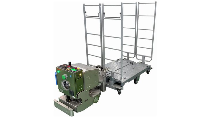 江崎グリコグループの関西フローズン、作業負荷低減へ－25℃の冷凍倉庫にAGV導入