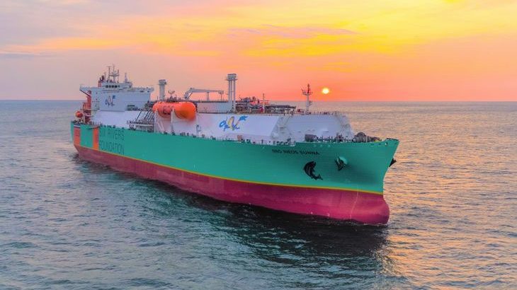 飯野海運、英化学大手イネオスグループ向けの大型液化エタン運搬2番船が竣工