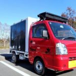 東プレとスタートアップのPXP、太陽光パネル搭載型低温物流車の実車走行試験開始
