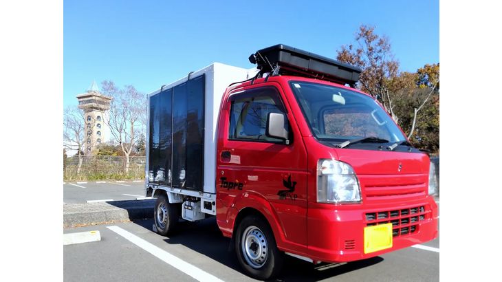 東プレとスタートアップのPXP、太陽光パネル搭載型低温物流車の実車走行試験開始