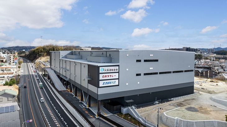 日本GLPが大阪・枚方で3.4万㎡の物流施設竣工、大阪運輸倉庫が1棟借り