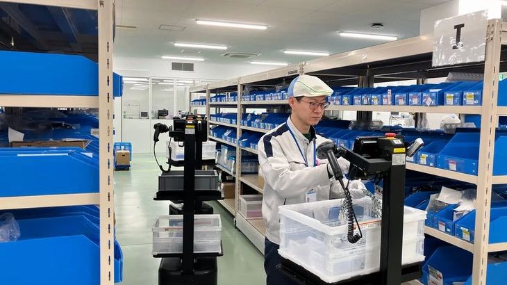 ラピュタロボのピッキング支援AMR、シスメックスRAの新工場で採用