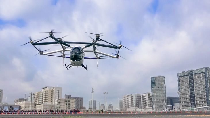 SkyDriveなど、東京都内で空飛ぶクルマのデモフライトを初実施