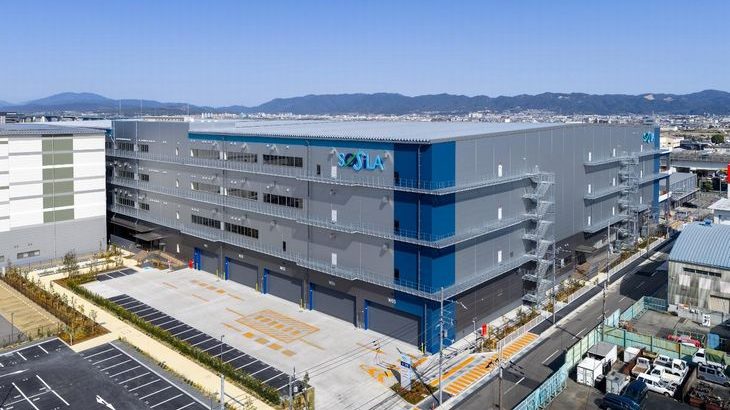 住友商事が京都で初の「SOSiLA」ブランド物流施設竣工、9.5万㎡