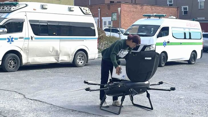 エアロネクスト、モンゴル・ウランバートルで血液製剤のドローン配送を7カ月に422回実施