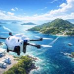 東急不動産とロボデックス、広島の物流施設敷地内に離島と行き来する水素ドローン離着陸場を常設へ