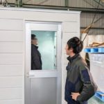 三共空調、体に強い風吹き付ける熱中症対策装置をグループのゼネコンと共同開発