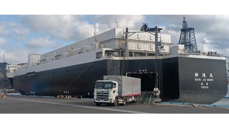 栗林商船が国内初、植物のジャトロファ由来油を用いたバイオ燃料を自社RORO船で活用する実証試験開始