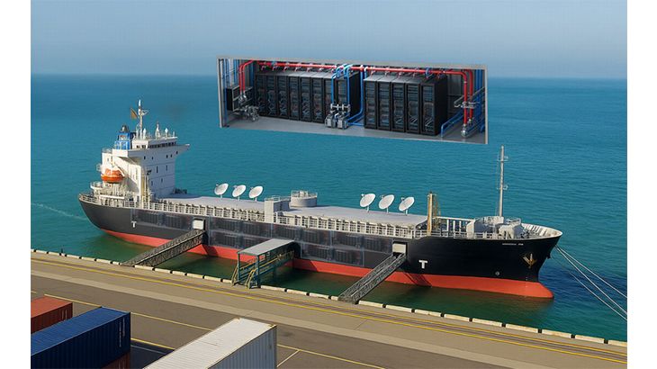 商船三井と日立、中古船改造した「浮体式データセンター」を共同開発へ