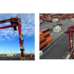 フジトランス、自社コンテナヤードで「ニアゼロエミッションRTG」の本格稼働開始