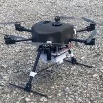 ドローン飛行中にAI使い人や車の自動検知・停止を実現