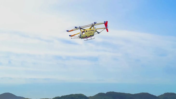 SkyDrive、空飛ぶクルマが時速100kmで安定飛行確認