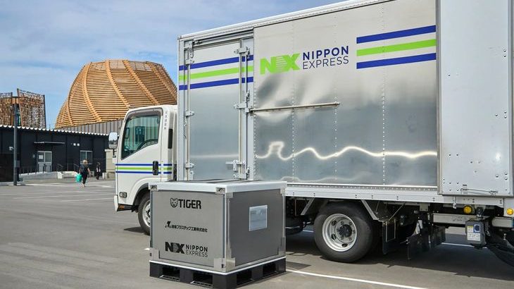 日通、高性能保冷輸送器材のテスト販売開始