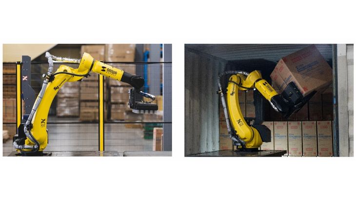 サンワサプライとSGシステム、AI荷降ろしロボットを岡山の物流センターに導入