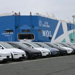 自動車輸入台数日本一の愛知・三河港で米テスラ製EVの陸揚げ開始