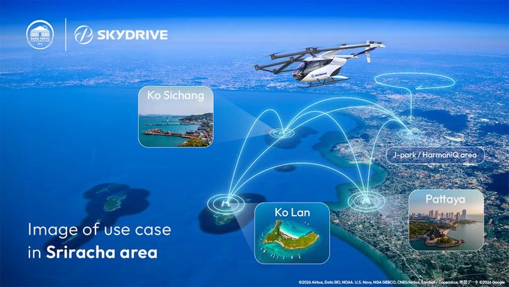 SkyDrive、バンコク・エアウェイズやサハグループなどとタイで空飛ぶクルマ事業化へ提携