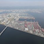神戸港ポートアイランド（第2期）、南ふ頭コンテナターミナル機能の拡張工事が完了