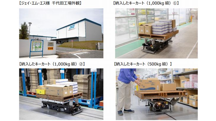 トヨタL&FのシンプルAGV、医療機器製造のジェイ・エム・エスが採用