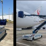 JALが本邦初、協働型リモコン式機体洗浄ロボを成田空港に導入へ