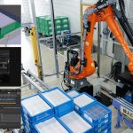 自動車電装部品の松田電機工業所、MujinのフィジカルAIで混載通い箱の荷降ろし作業を自動化