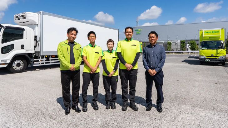 ネットスーパー「Green Beans」の配送担うイオンネクストデリバリー、Hacobuの配車受発注・管理サービス導入