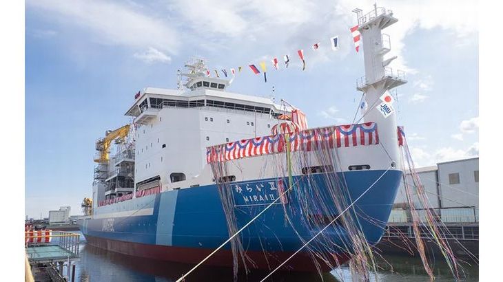 商船三井、海洋研究開発機構から北極域研究船「みらいⅡ」の運航業務を受託