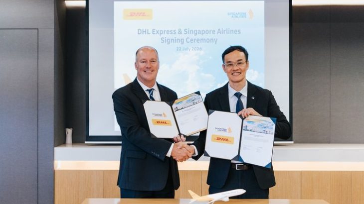 DHLグループ、シンガポール航空とボーイング777型貨物機5機の乗務員・整備契約を更新