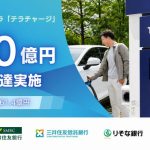 EV充電インフラのテラチャージ、主要5行から融資で100億円調達