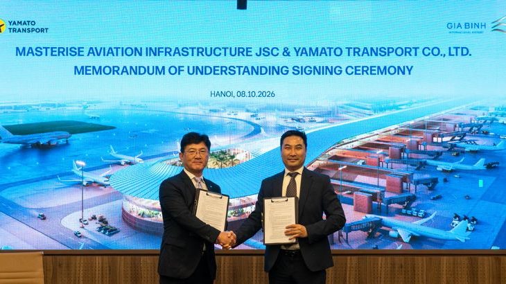 ヤマトとベトナムのマスターライズ、ザービン国際空港で高度物流ハブ構築へ連携