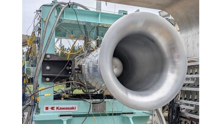 川崎重工が国内初、世界最高レベルの低NOx性能実現する水素航空エンジンの運転試験に成功